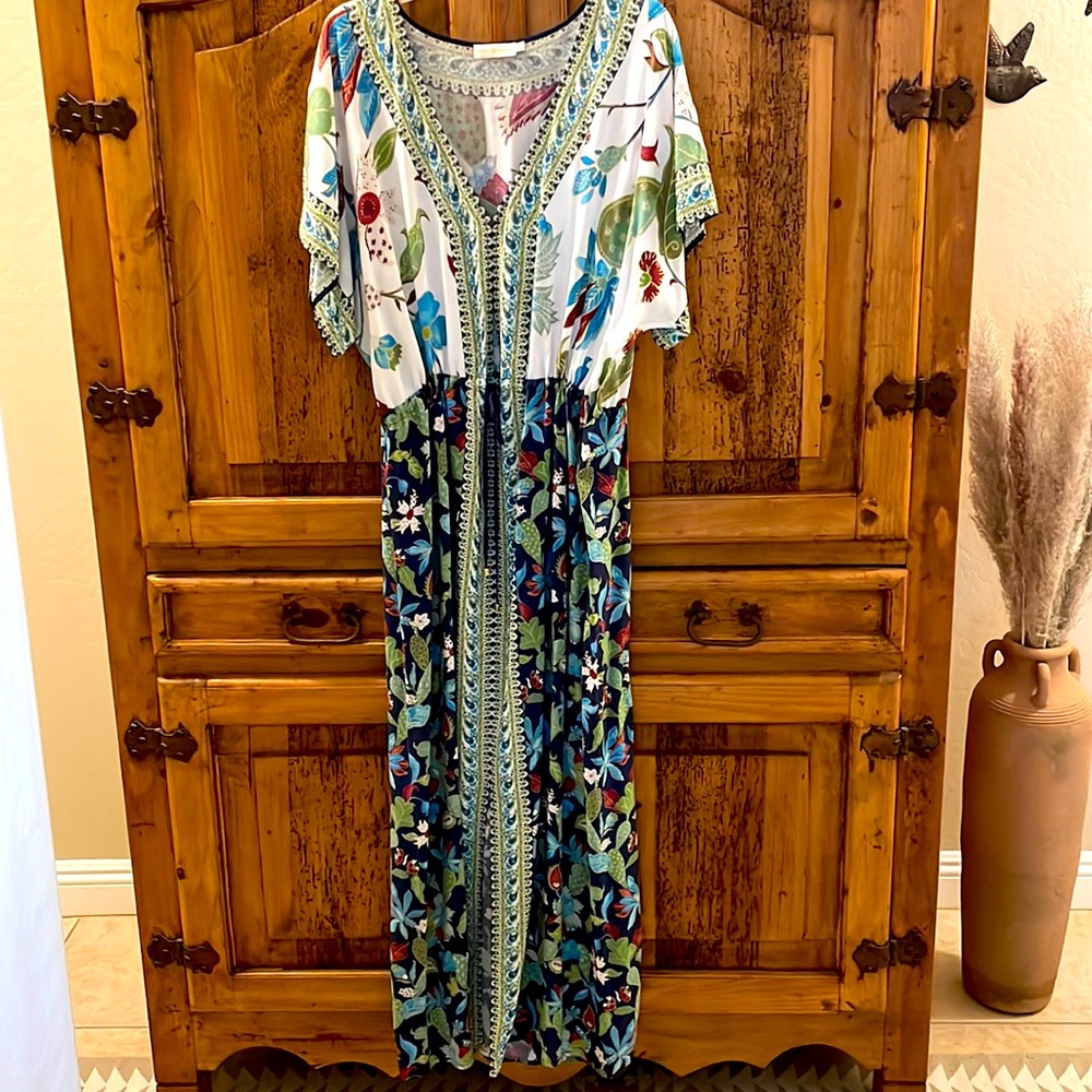 Tory Burch Maxi dress or swimsuit coverup size M/L